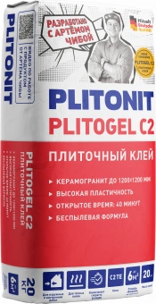 PLITONIT PLITOGEL C2 Клей-гель для керамогранита фотография
